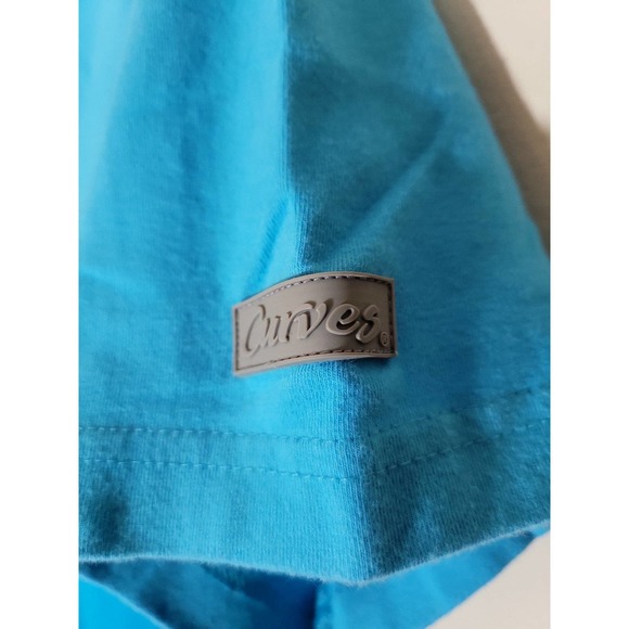 Curves Gym Workout Shirts Size Large - Picture 9 of 11